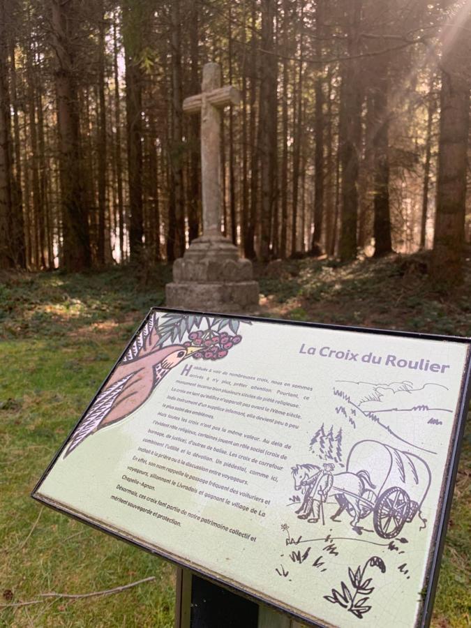 Gite " Oree Des Bois" Vertolaye Eksteriør bilde